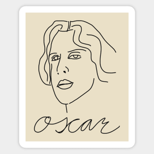 Oscar Wilde Sticker